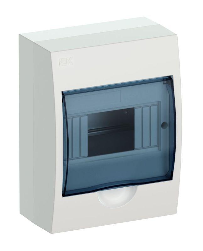 Корпус навесной ЩРН-П-6 Krepta 3 IP41 пластик. бел. IEK MKP12-N-06-40-20