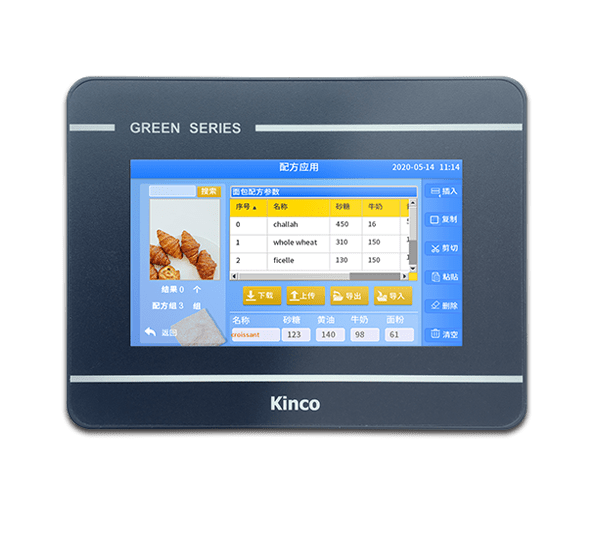 GL043 Панель оператора HMI 24В 4.3" 480*272 1RS232/RS485 1RS232 Kinco