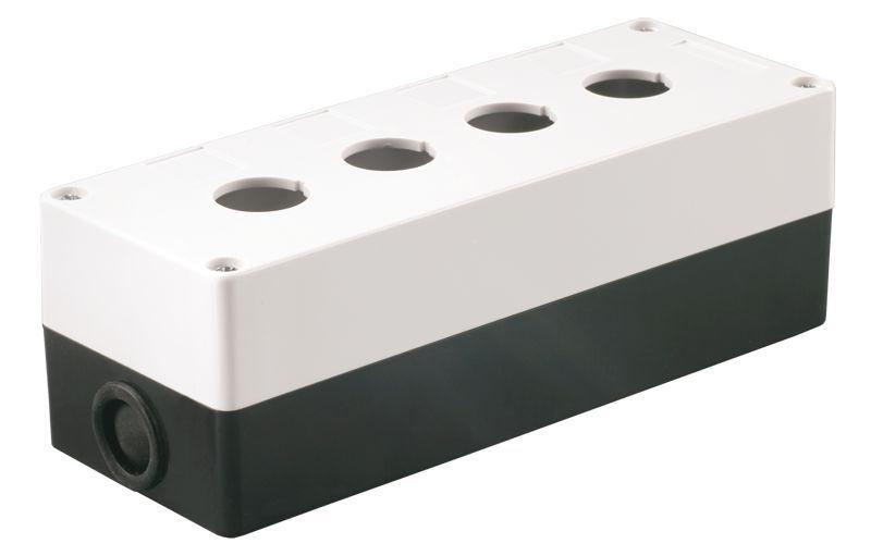 Корпус КП 104 4-м для кнопок бел. IEK BKP10-4-K01