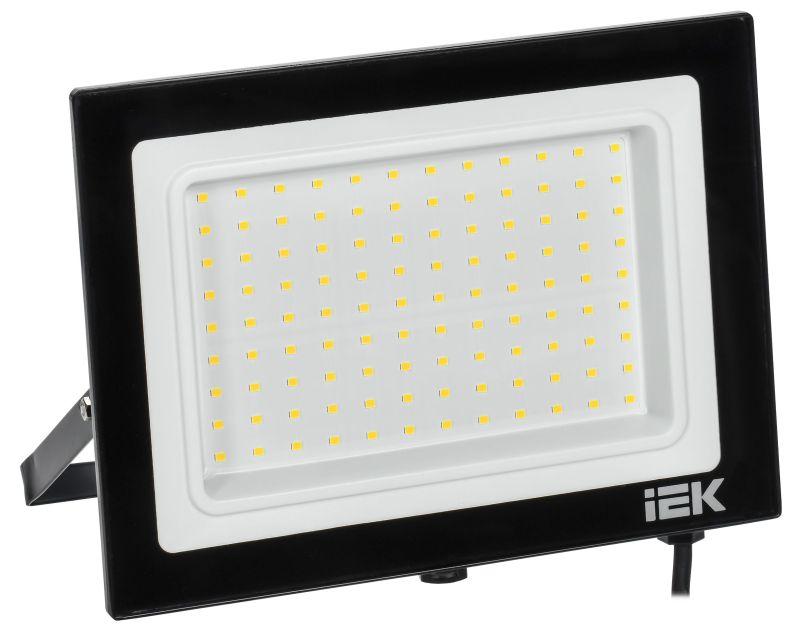 Прожектор светодиодный СДО 06-100 6500К IP65 черн. IEK LPDO601-100-65-K02