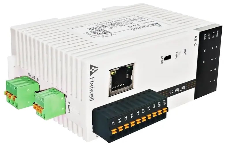 A8 | Программируемый логический контроллер + HMI WEB Haiwell 24В 8 DI 1 RS485 1 Ethernet Wi-Fi MQTT