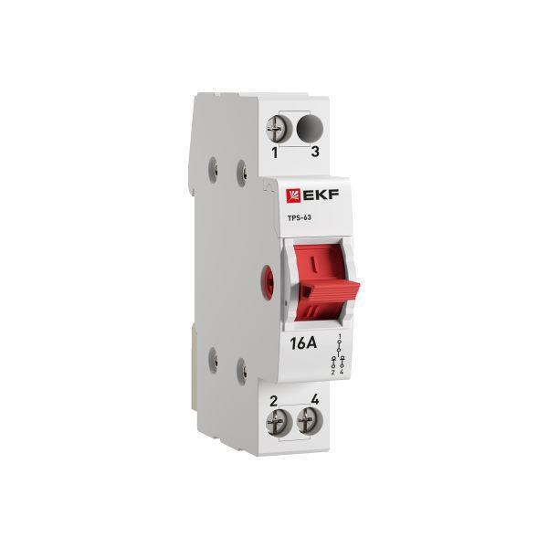 Переключатель трехпозиционный ТПС-63 1P 16А PROxima EKF TPS116
