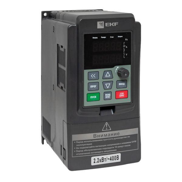 Преобразователь частоты 2.2/4кВт 3х400В VECTOR-100 PROxima EKF VT100-2R2-3B