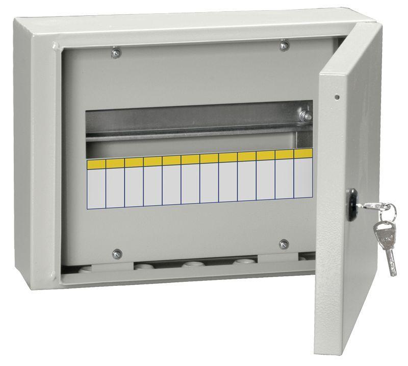 Корпус ЩРн-12 TITAN 3 240х330х120мм IP54 метал. IEK MKM11-N-12-54-Z