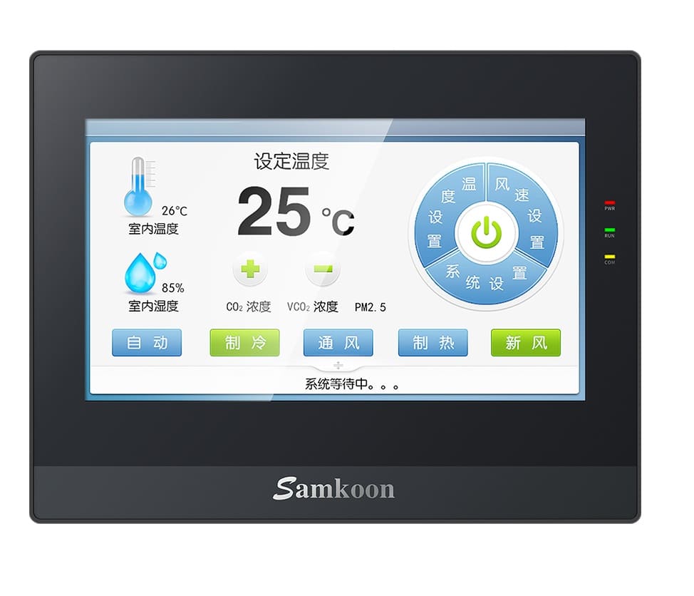 SK-102QS Панель оператора 12-24В 10.2" 1RS232 2RS485 Ethernet IP65