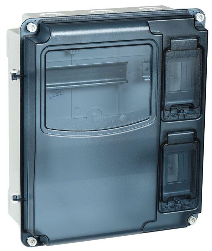 Корпус ЩУРн-П 3/6 Krepta 5 IP66 PC пластик. IEK MSP3-N-06-55