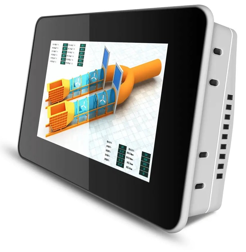 D4 | Панель оператора HMI Haiwell 24В 4.3 дюйма HD 800х480 | 1 RS232 1 RS485 | бесплатное Cloud Haiwell | Modbus RTU/TCP | MQTT